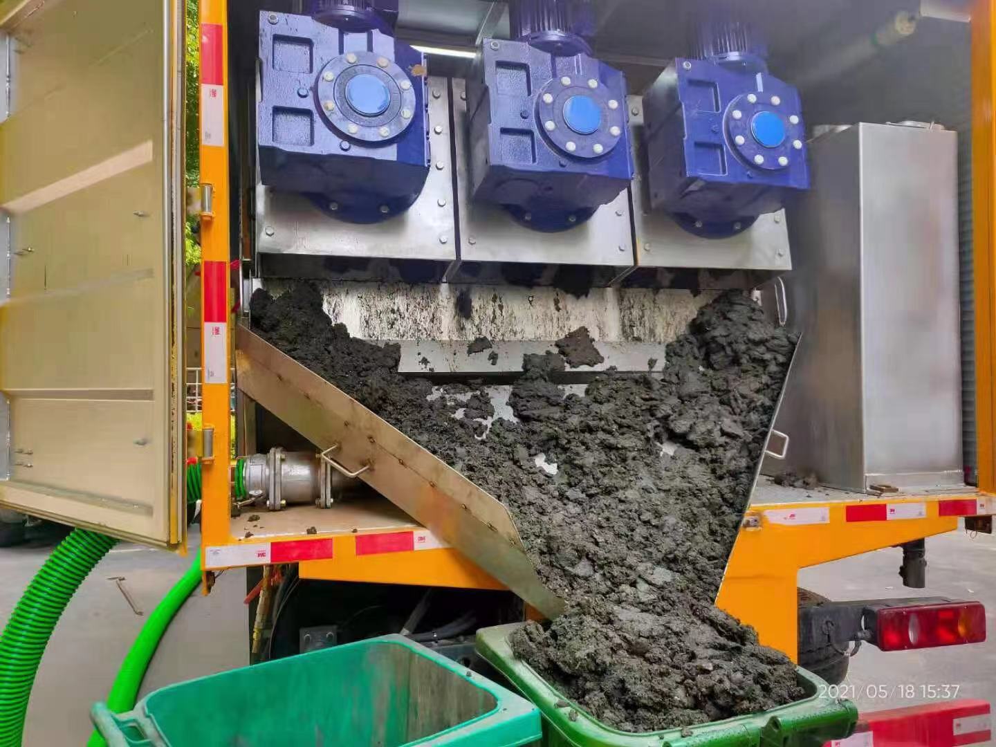 厚街镇化粪池清掏城市维护站-泥浆净化干湿分离处理